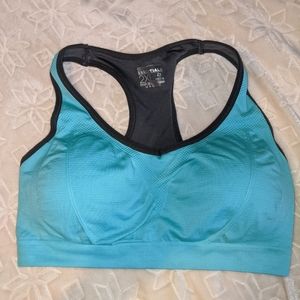 Fittin Racerback Sports Bra - Blue